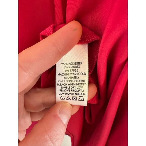 Susan Graver Artisan Plus Size Open Front Pink Cardigan Liquid Knit Size 3X - Picture 4 of 4